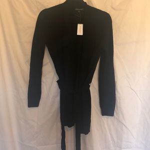 Banana Republic black tie sweater
